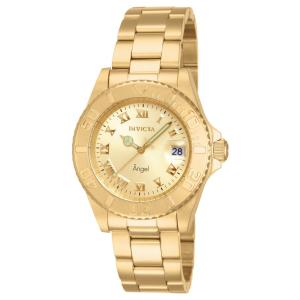 Relógio feminino Invicta Angel , dourado ZG 14321