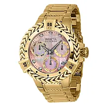 Relógio Feminino Invicta Reserve com Mostrador em Madrepérola, Ouro 42621