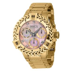 Relógio Feminino Invicta Reserve com Mostrador em Madrepérola, Ouro 42621