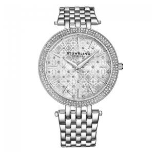 Relógio Stuhrling Soirée Clássico Prata 39 mm - Elegância e Precisão Masculina