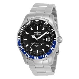 Relógio Masculino Pro Diver de Fabricação Suíça, Invicta 25821, Prata e Preto