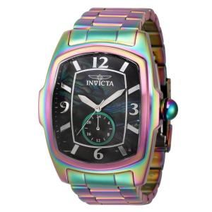 Relógio Masculino Analógico de Quartzo 47mm, Invicta Lupah 39821, Iridescente