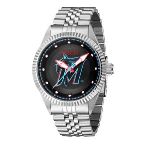 Relgio masculino MLB Miami Marlins - 43 mm. Ao 42921