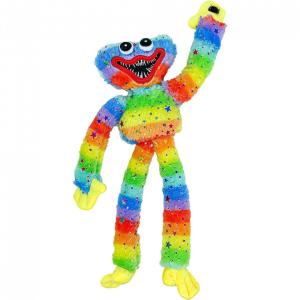 Huggy Wuggy Poppy Playtime Plush, Sausage Monster Plush Horror Doll Horror Funny Plush Doll Play Holiday Decorations Birthday GiftColor