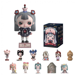 Blind Box, Caixa Surpresa,Miniaturas da Coleção Inicial MINIINÍCIO da POP MART - Kit de Mini Figuras Sortidas para Decorar