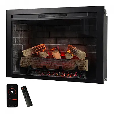 Lareira Elétrica Modern Ember 99x63cm