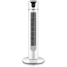 Ventilador de Torre com 3 Velocidades, Controle Remoto e Temporizador de 15H, 220V, Tumblre, Branco