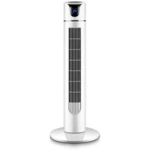 Ventilador de Torre com 3 Velocidades, Controle Remoto e Temporizador de 15H, 220V, Tumblre, Branco
