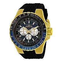 Relógio Masculino Invicta Aviator Skyshock 50mm Preto 33031