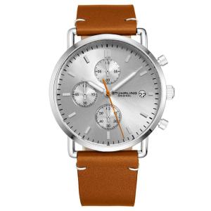 Relógio Masculino Stuhrling Eton 3903 Quartzo 38mm, Marrom