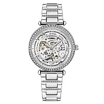 Relógio Feminino Stuhrling Emperors Grandeur 4003 Automático 46mm, Prata