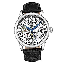 Relógio Masculino Stuhrling Winchester Automático 41mm Preto Clássico e Elegante
