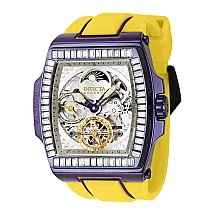 Reserve S1 Rally Diablo Automtico Relgio Masculino - 51,3mm. Amarelo. Roxo 43431