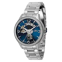 Relógio feminino mecânico Invicta Specialty 0,76 quilates com diamante , aço 38531