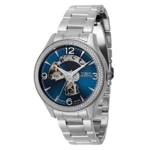 Relógio feminino mecânico Invicta Specialty 0,76 quilates com diamante , aço 38531