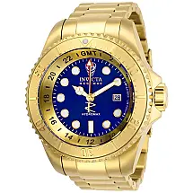 Relógio Masculino Reserve Hydromax, Invicta 29731, Dourado e Azul