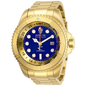 Relógio Masculino Reserve Hydromax, Invicta 29731, Dourado e Azul