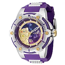 Relógio Masculino Analógico de Quartzo 51.5mm, Invicta Marvel Thanos 43831, Roxo