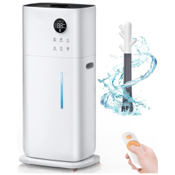 Umidificador para Grandes Espaços 20 Litros Cobre 278 m2, YOKEKON, 110V, Branco