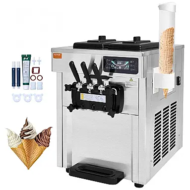 Máquina de Sorvete Soft Comercial