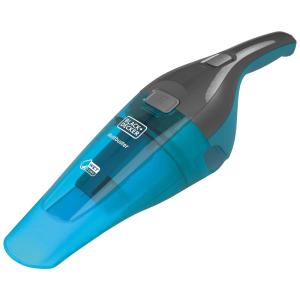 Aspirador de Pó Portátil sem Fio Recarregável 400 mL, turquesa, BLACKDECKER HNVC215BW52, Azul turquesa