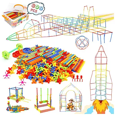 Brinquedo de construção STEM com