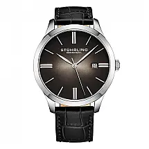 Relógio Masculino Stuhrling 4014.1 Quartzo 42mm, Preto