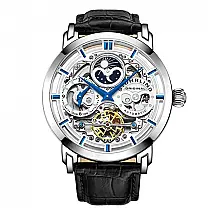 Relógio Masculino Stuhrling Winchester 3982 Automático 40mm, Dourado