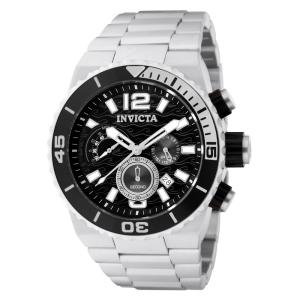 Relógio Masculino Pro Diver, Invicta 1341, Prata e Preto