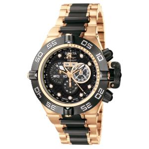 Relgio masculino Subaqua Swiss Ronda 5040.F calibre - 50 mm. Rosa ouro. Preto 6541