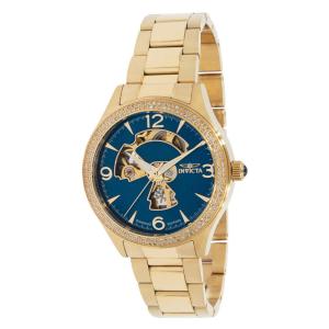 Relógio feminino mecânico Invicta Specialty 0,76 quilates com diamante , ouro 38541