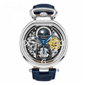Relógio Masculino Stuhrling Modena 3954 Automático 46mm, Azul
