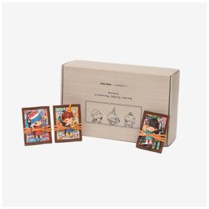 Conjunto de Figuras Hirono Listening Saying Seeing da Pop Mart Caixa Surpresa