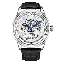 Relógio Masculino Stuhrling Legado 3974 Automático 48mm, Preto