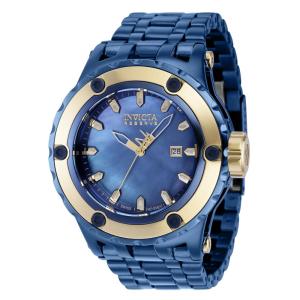 Reserva Especializada Subaqua Swiss Ronda 515 Calibre Relgio Masculino com Mostrador Madreprola - 52mm. Ouro. Azul