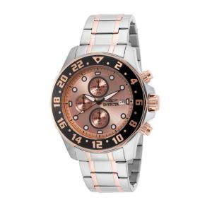 Relgio Especial Masculino - 48mm. Ao. Ouro Rosa ZG-15941