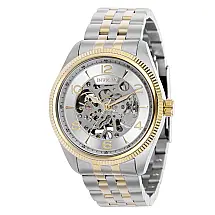 Relgio mecnico masculino vintage - 43mm. Ao. Ouro 37941