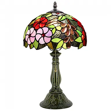 Abajur de mesa Tiffany vitral