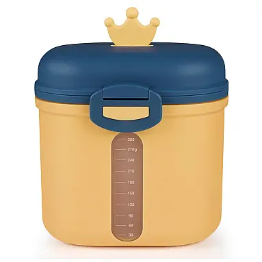 Dispenser Fórmula Bebê Accmor Amarelo