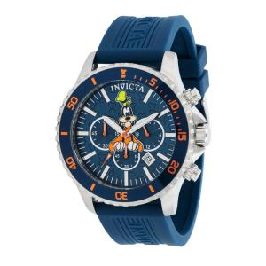 Relógio masculino Pateta edição limitada Invicta Disney , azul 39051
