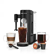 Cafeteira Ninja PB051 Preparo Duplo Cápsula e Pó 4 Estilos de Preparo Espumador Integrado 110V