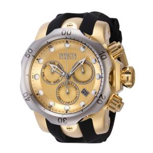 Relógio Masculino Analógico de Quartzo 53.7mm, Invicta Venom 16151, Dourado e Preto