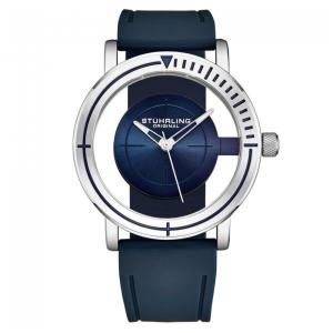 Relógio Masculino Stuhrling Sniper 3915 Quartzo 40mm, Azul
