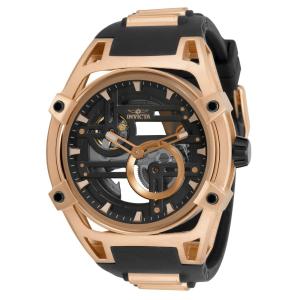 Relógio Masculino Automático Akula, Invicta ZG32351, Preto e Ouro Rosa