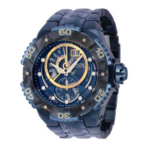 Relógio Masculino de Quartzo Carbon Hawk, Invicta 38451, Azul Escuro