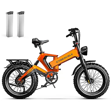 Bicicleta Elétrica Dobrável Cybervelo de