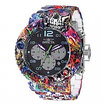 Relógio Masculino Invicta Pro Diver 52mm, Banho de Aqua, Aço 48551