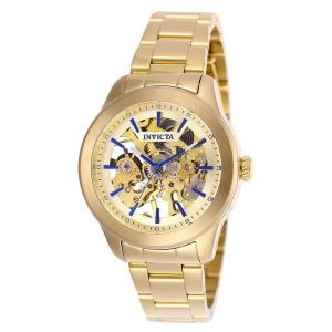 Relógio Feminino Mecânico Vintage, Invicta 25751, Dourado