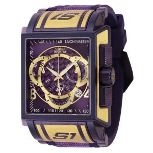 Relógio Masculino S1 Rally, Invicta 43851, Roxo e Dourado