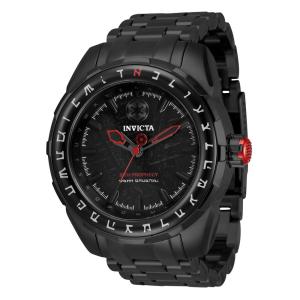 Relógio Masculino de Quartzo Star Wars, Invicta 34851, Preto e Vermelho